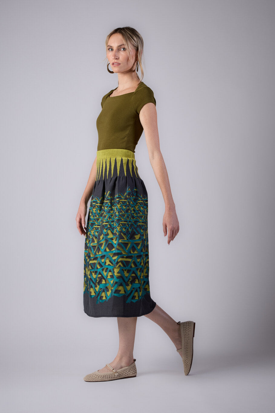 Falda Salzburgo Azul