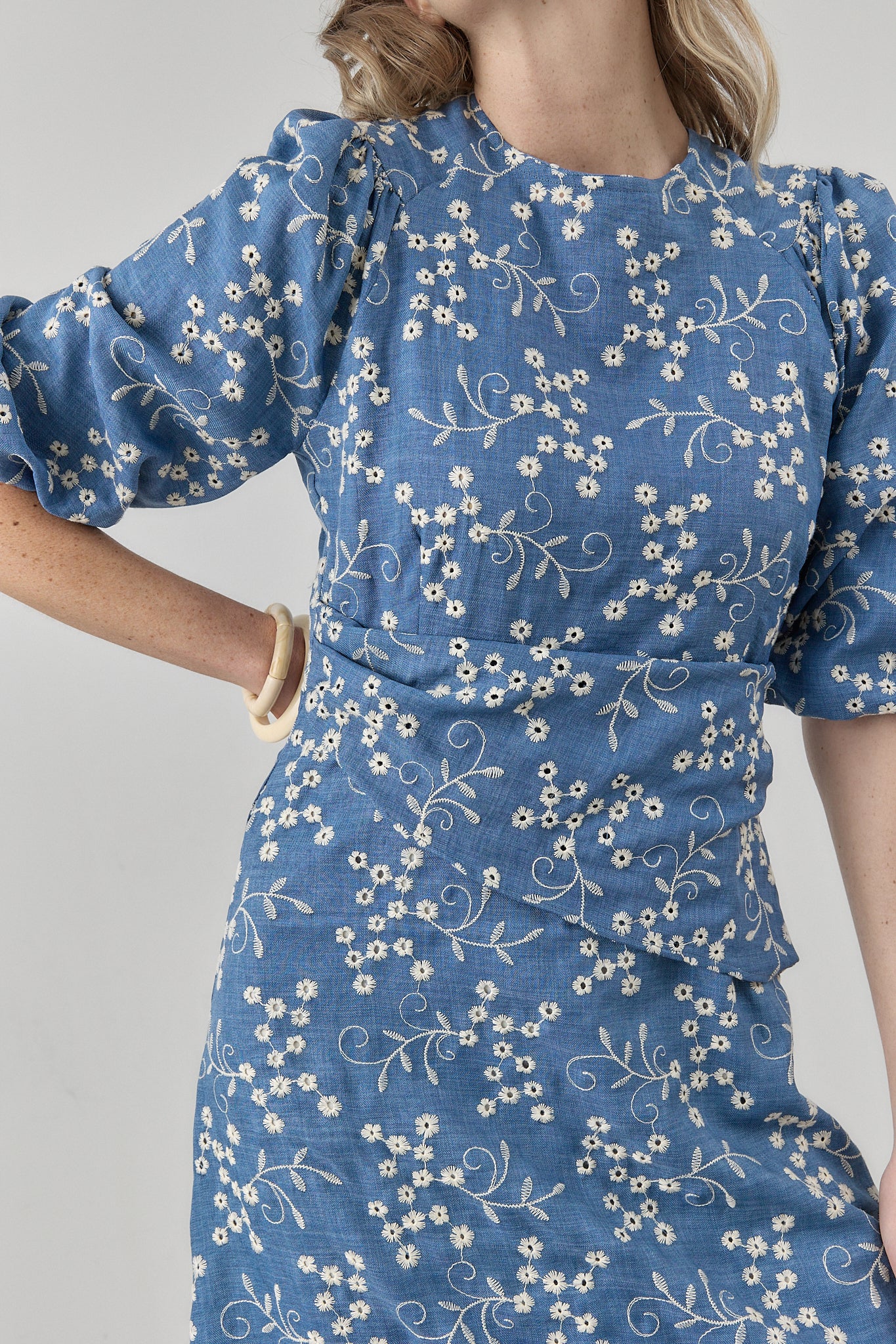 VESTIDO AVIÑON AZUL