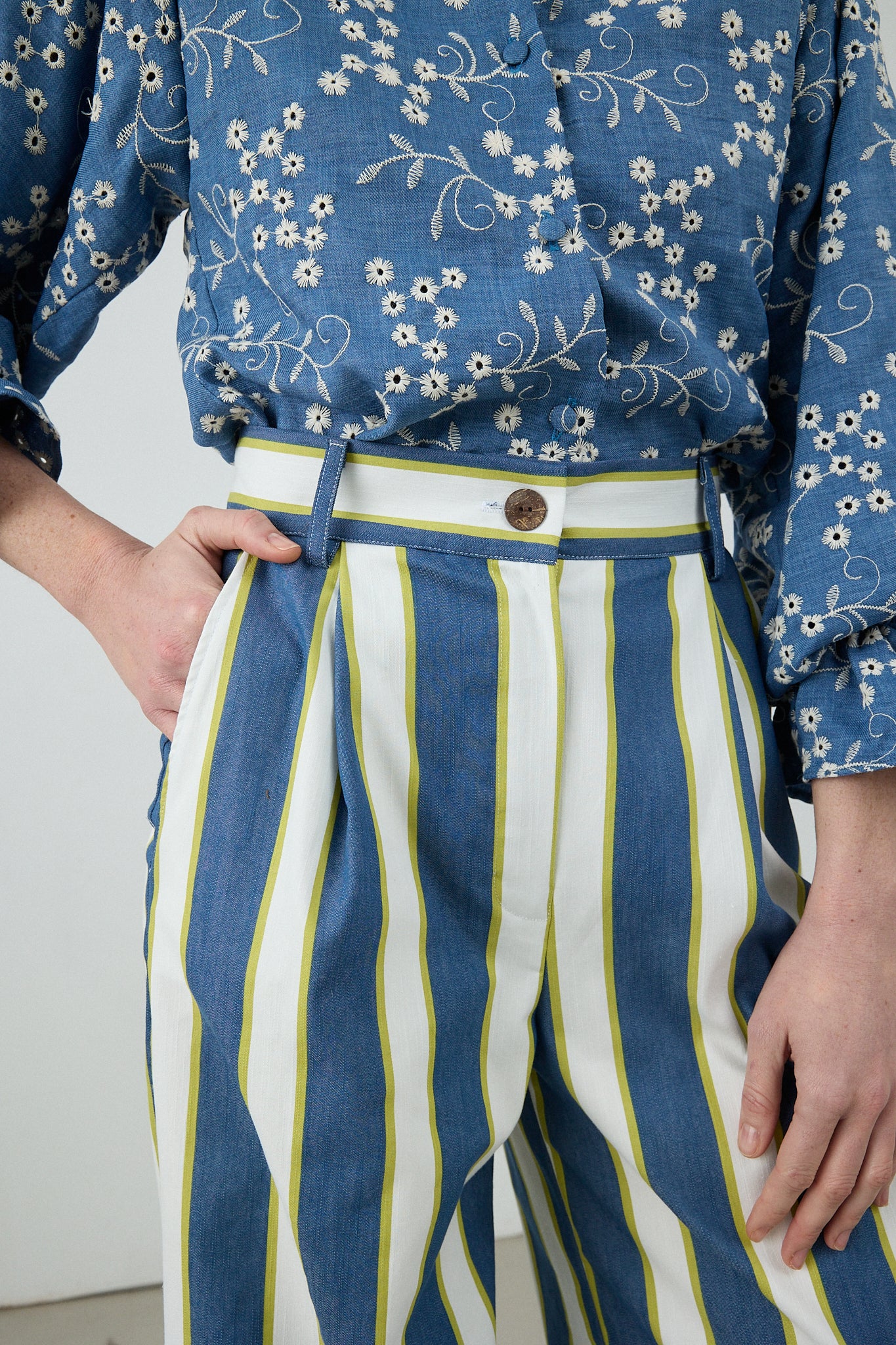 PANTALÓN GIJÓN AZUL