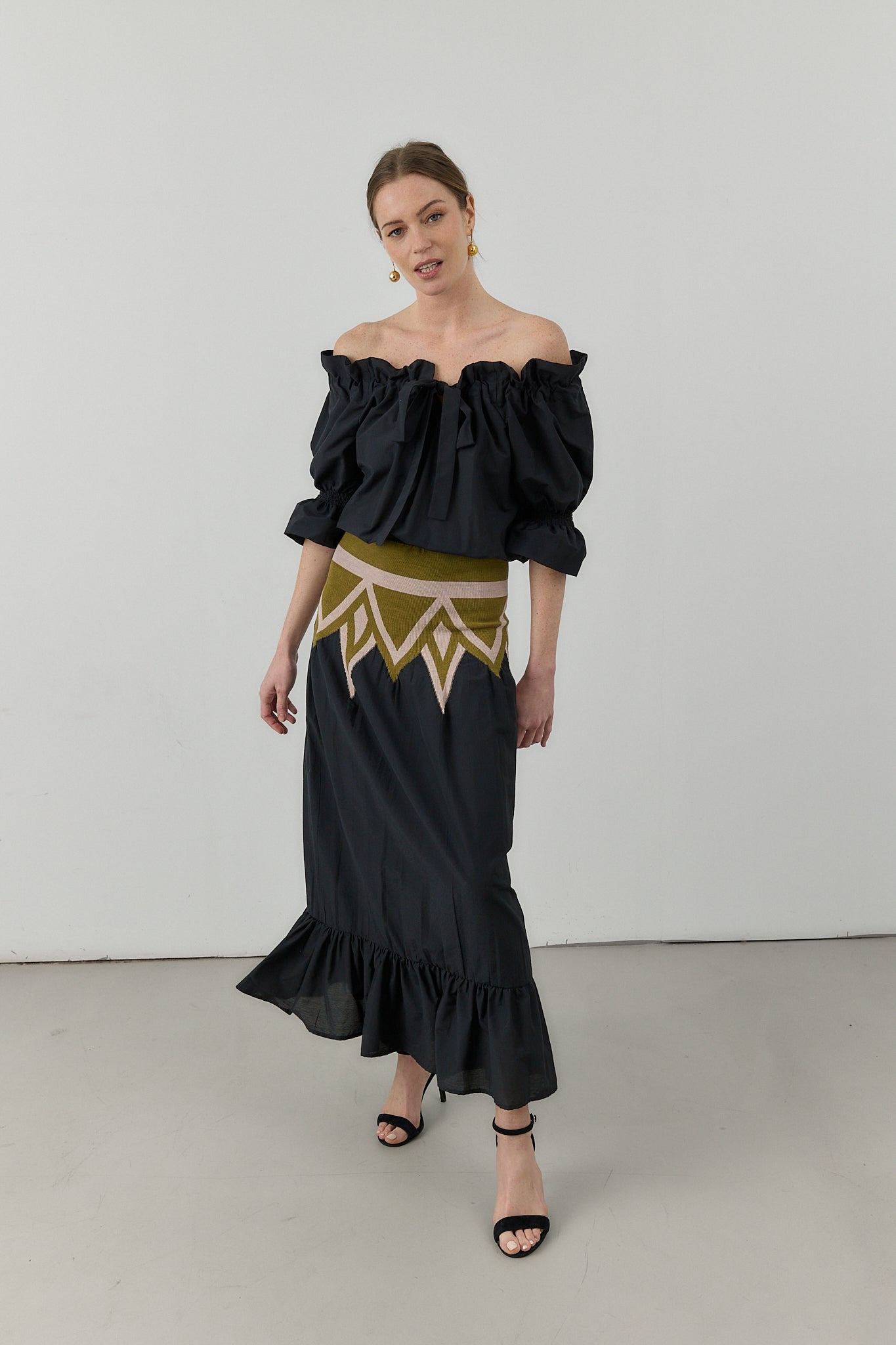 VESTIDO ARENA NEGRO