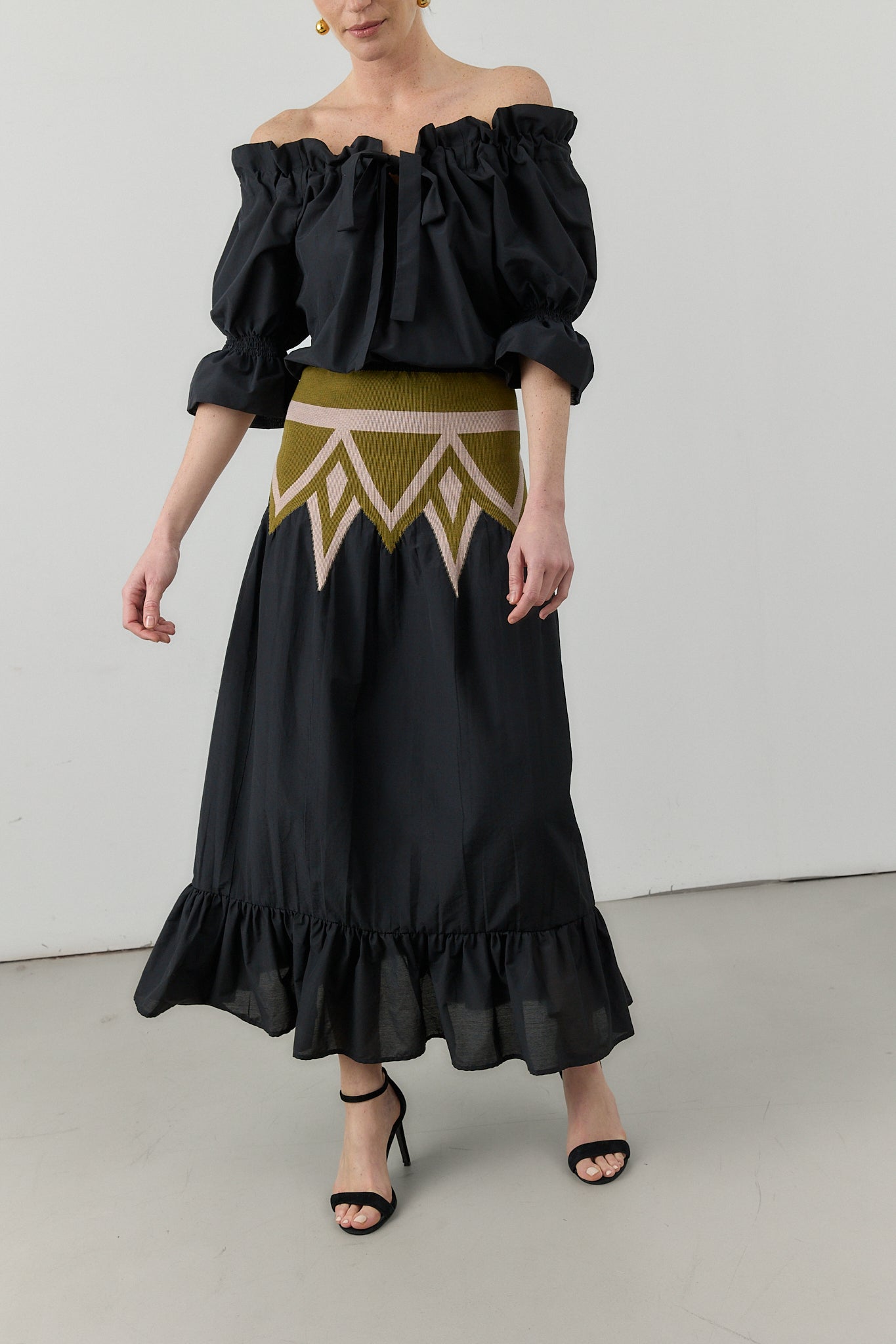 VESTIDO ARENA NEGRO