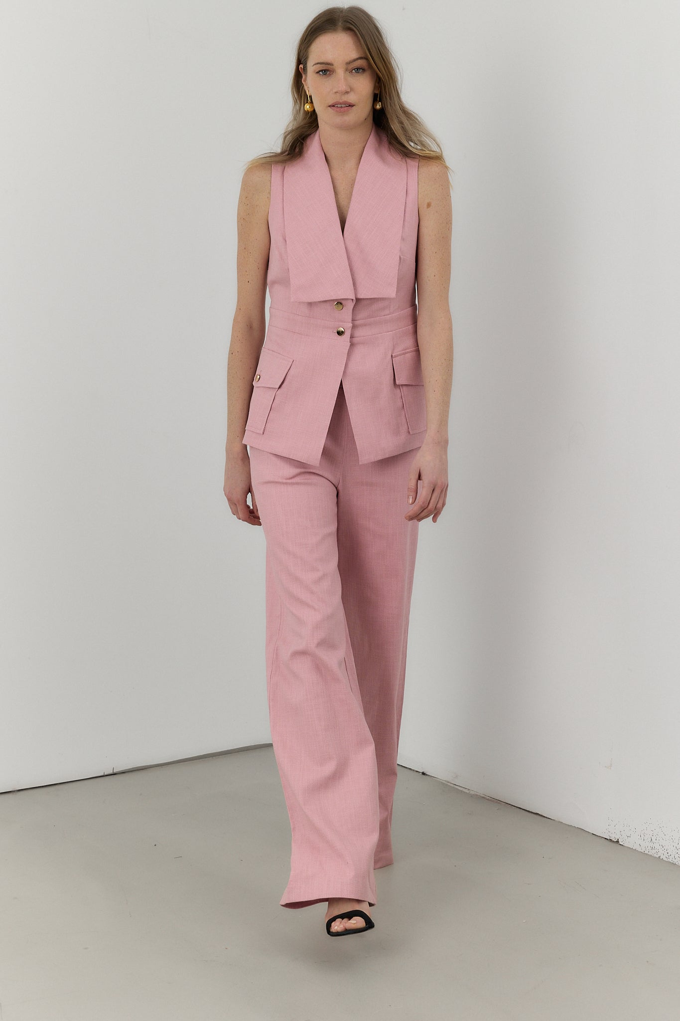 CHALECO COLMAR ROSA