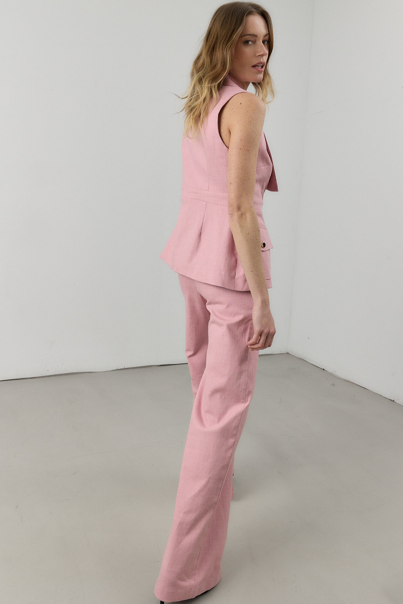 CHALECO COLMAR ROSA