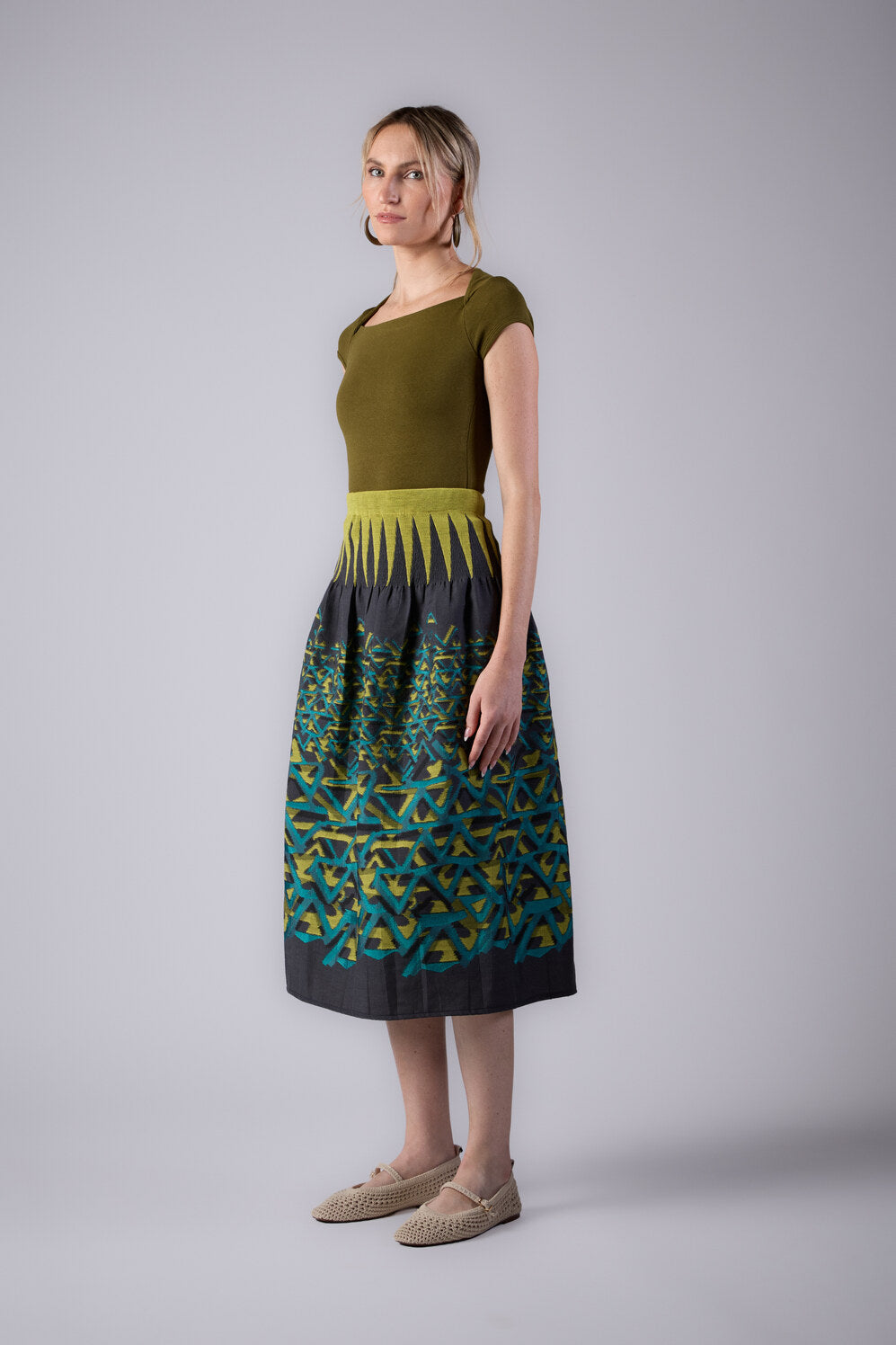 Falda Salzburgo Azul