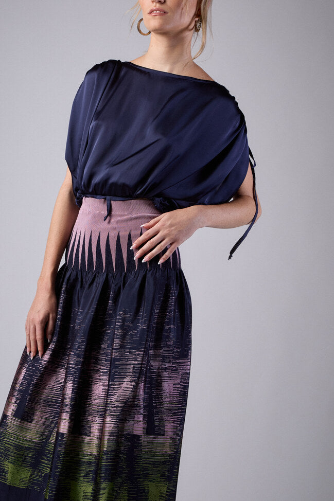 Falda Budapest Azul