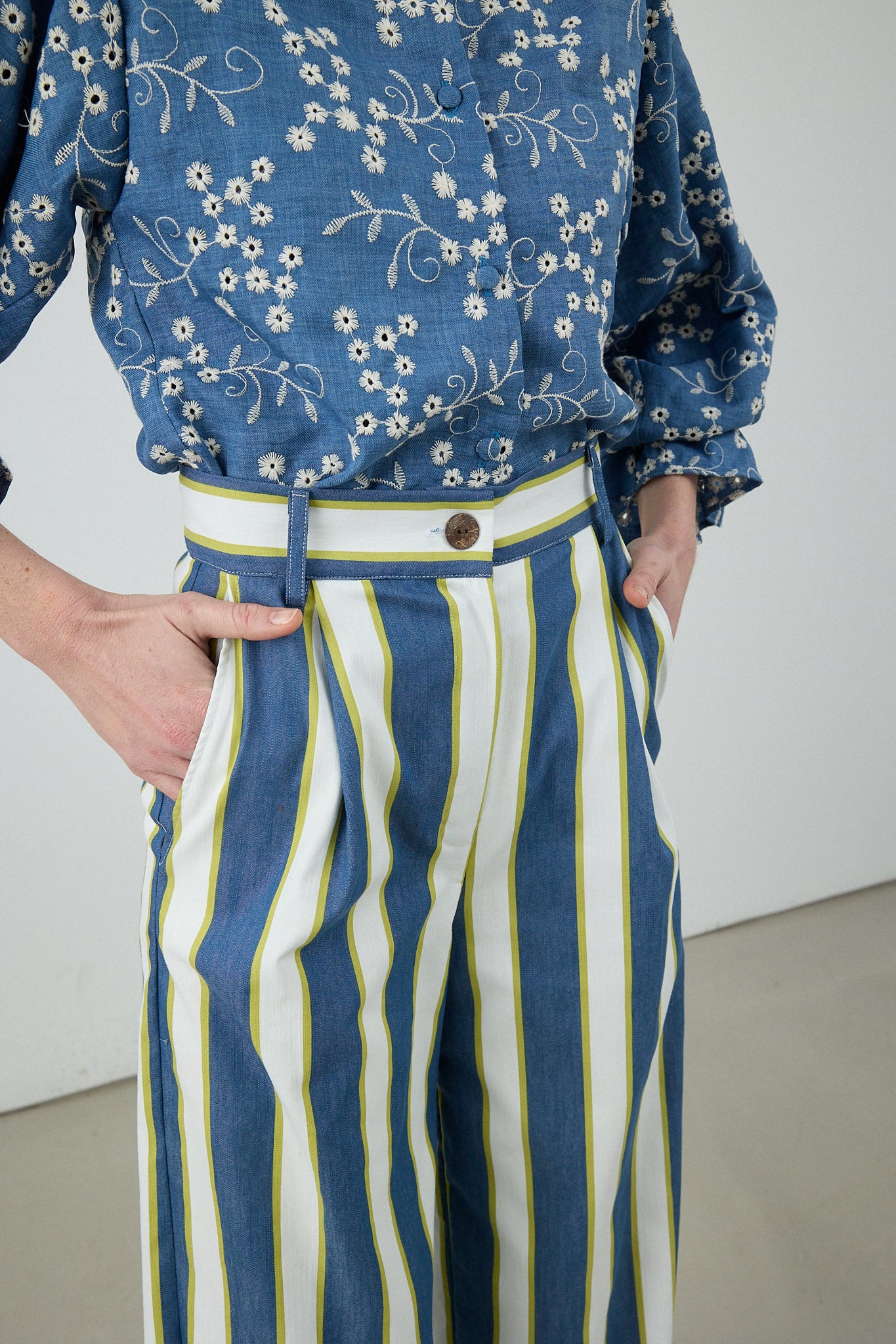 PANTALÓN GIJÓN AZUL