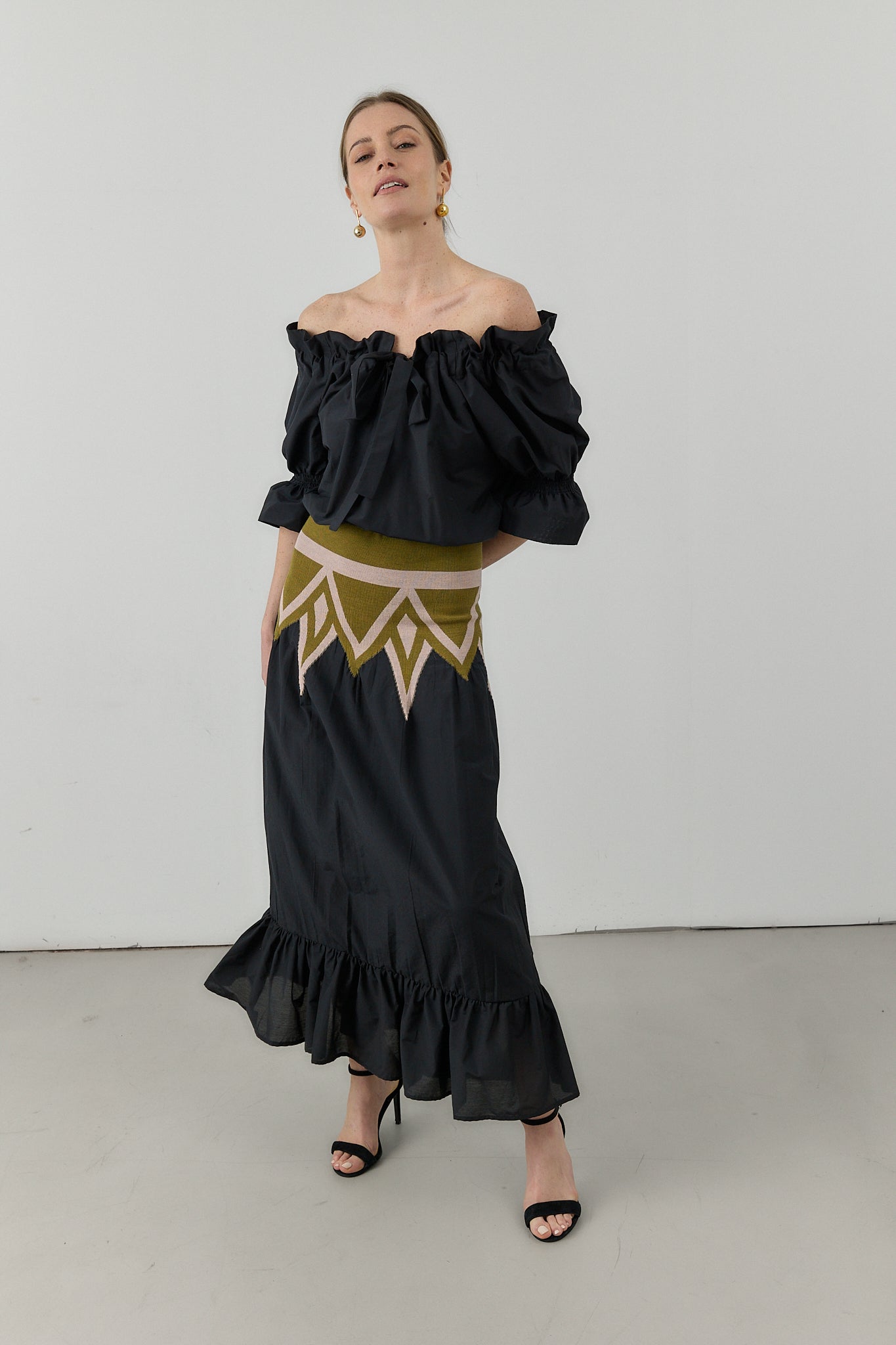 VESTIDO ARENA NEGRO