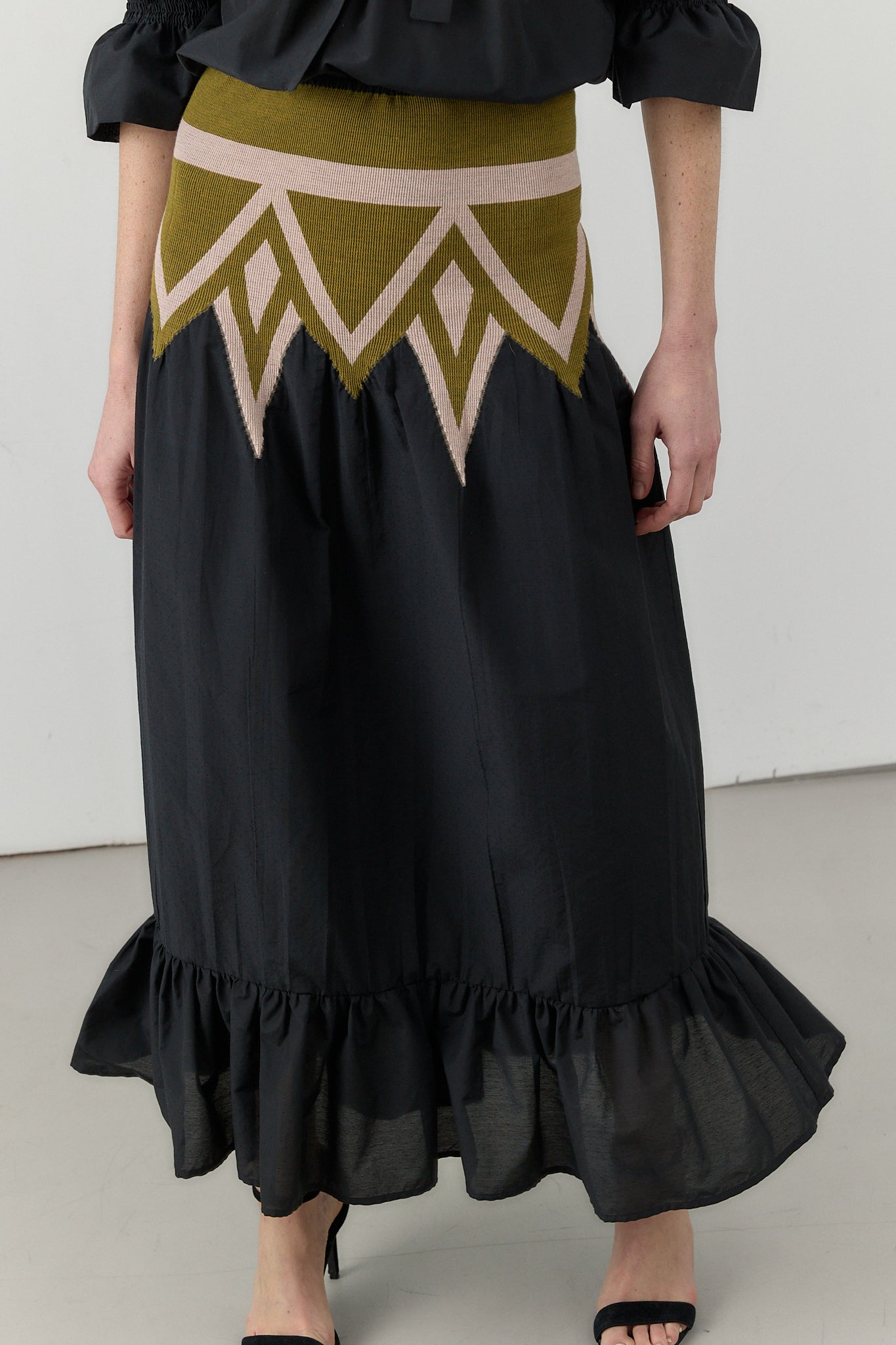 VESTIDO ARENA NEGRO
