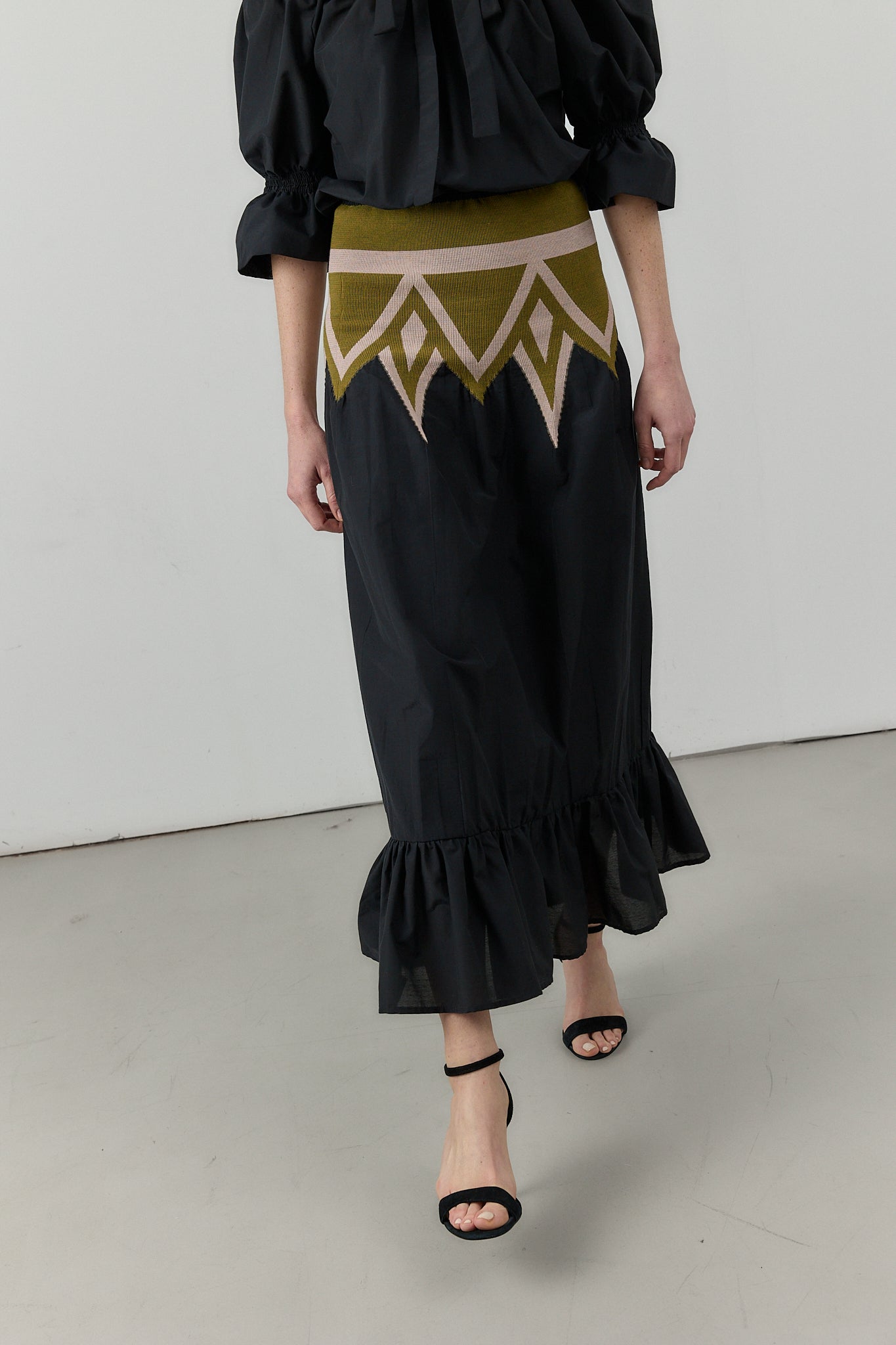 VESTIDO ARENA NEGRO