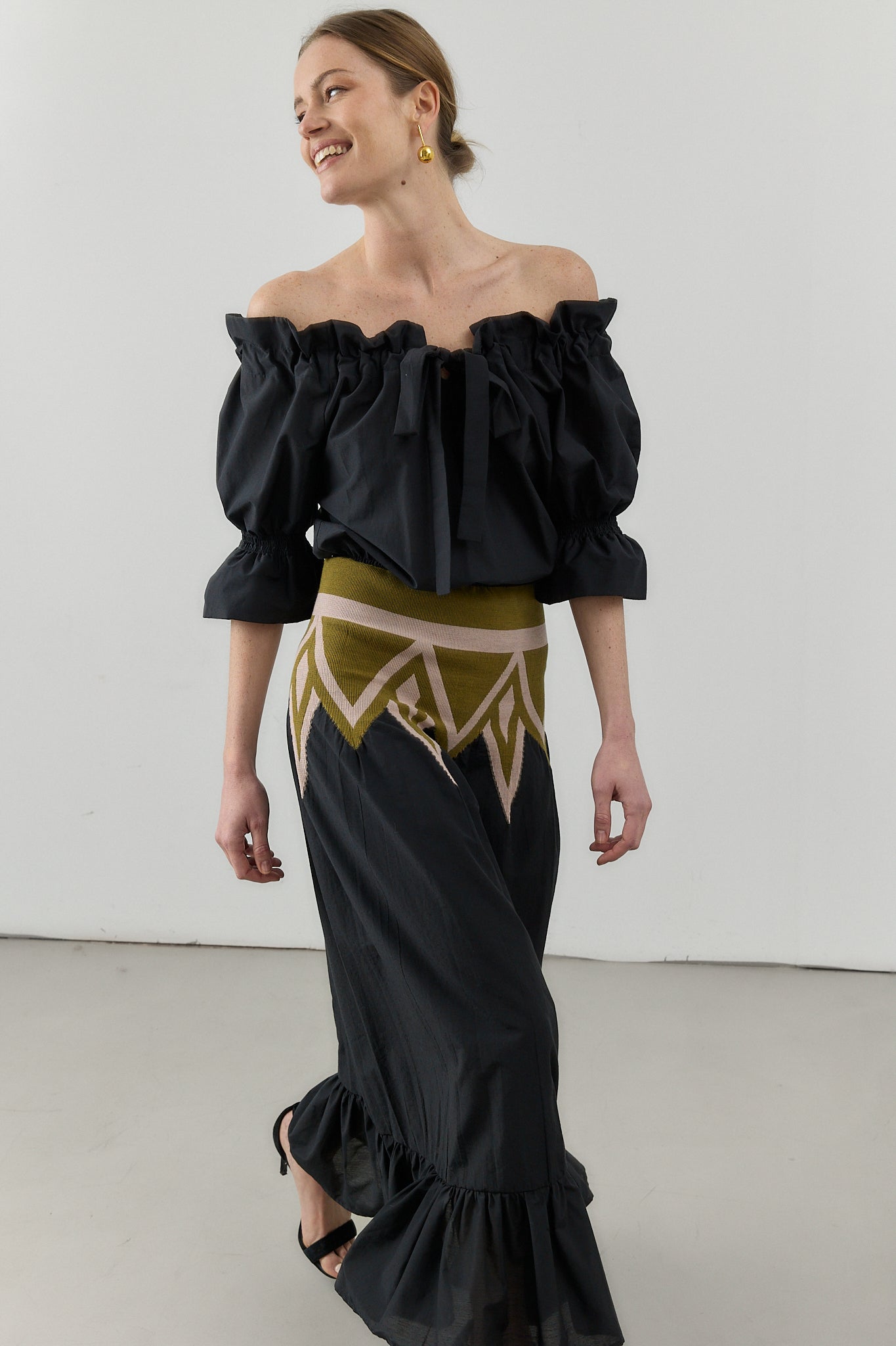 VESTIDO ARENA NEGRO