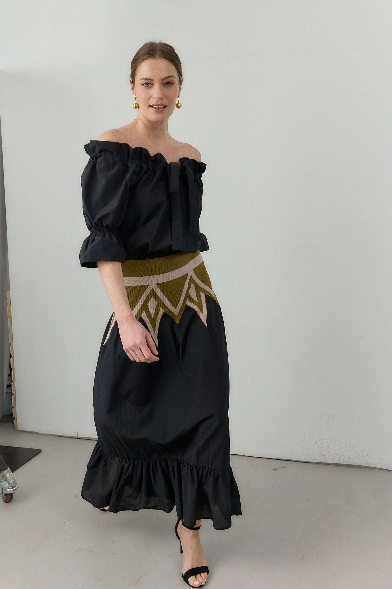 VESTIDO ARENA NEGRO