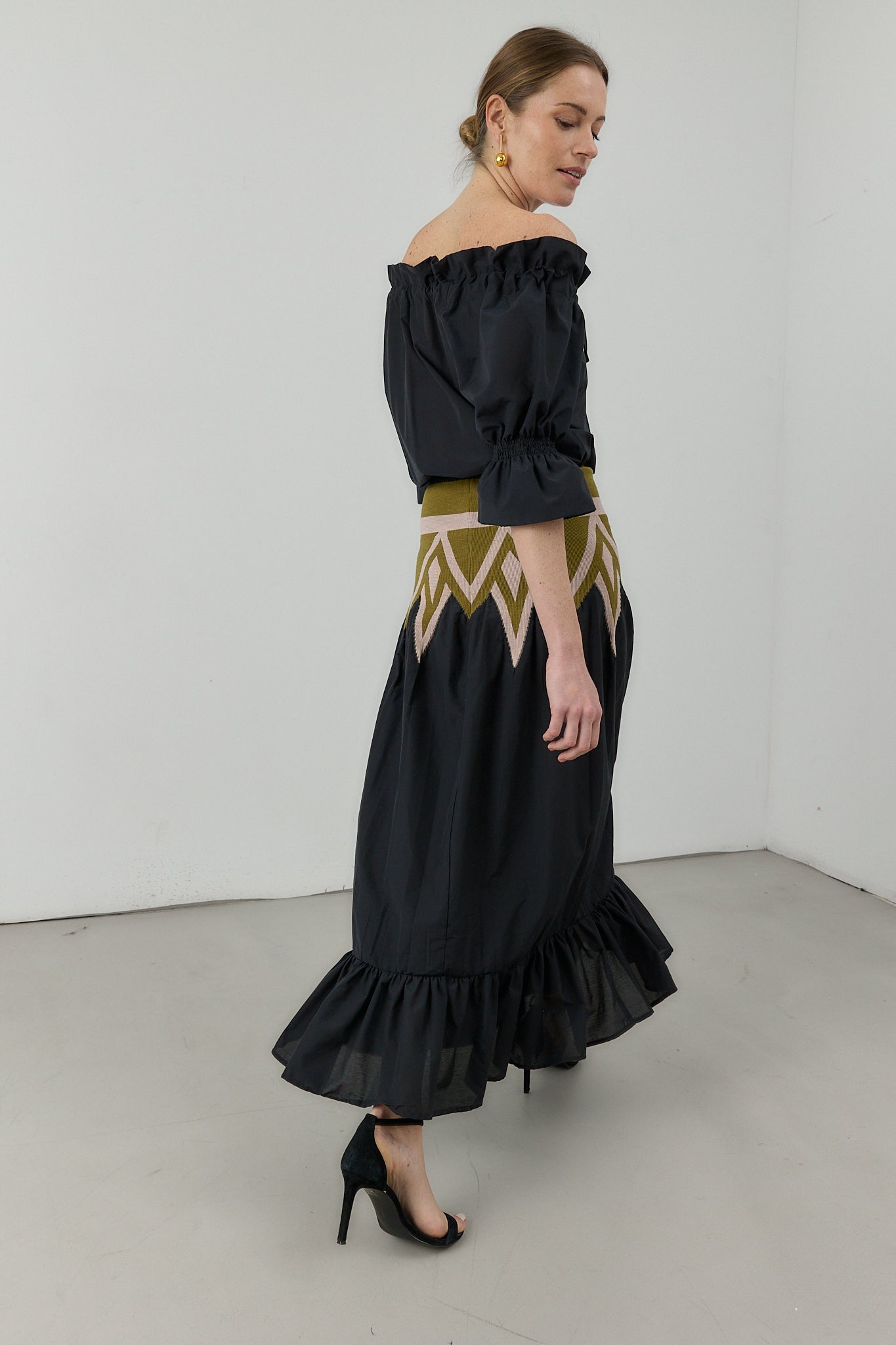 VESTIDO ARENA NEGRO