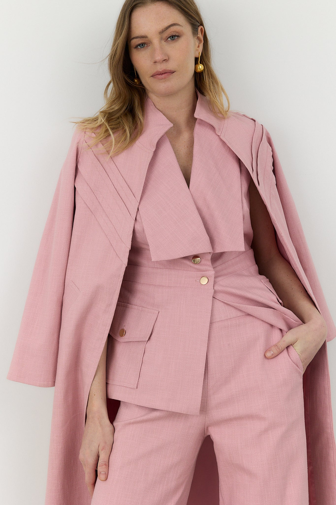 CHALECO COLMAR ROSA